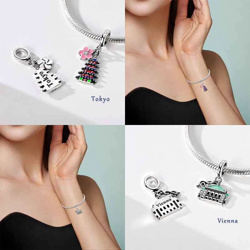 Manik-manik Landmark Dunia Asl - Travel Accessories Gifts For Women ulasan dan harga