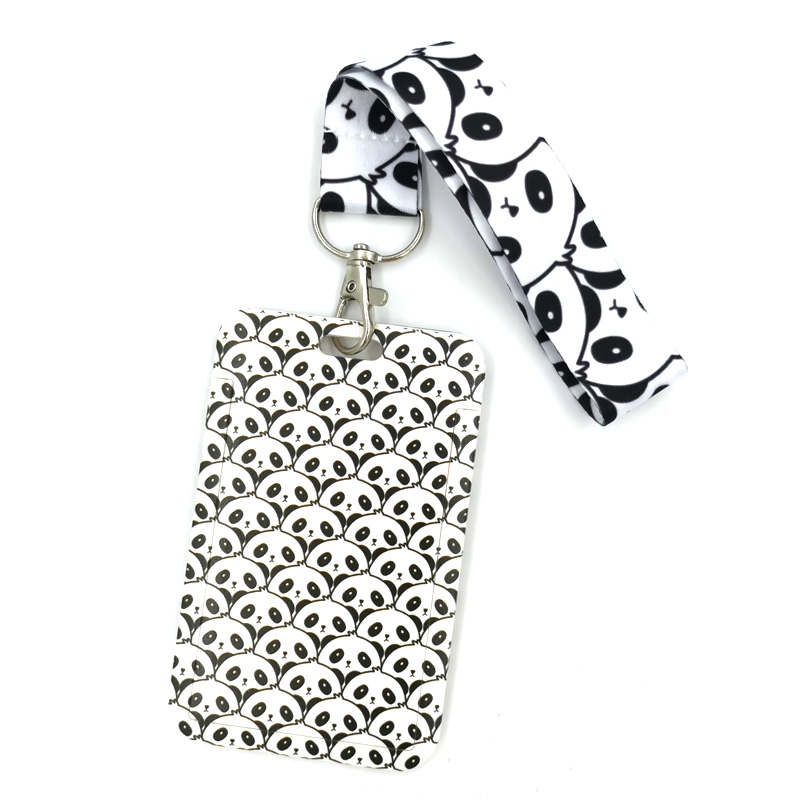 Panda Lanyard Pemegang ID Kart - Travel Accessories Gifts For Women ulasan dan harga
