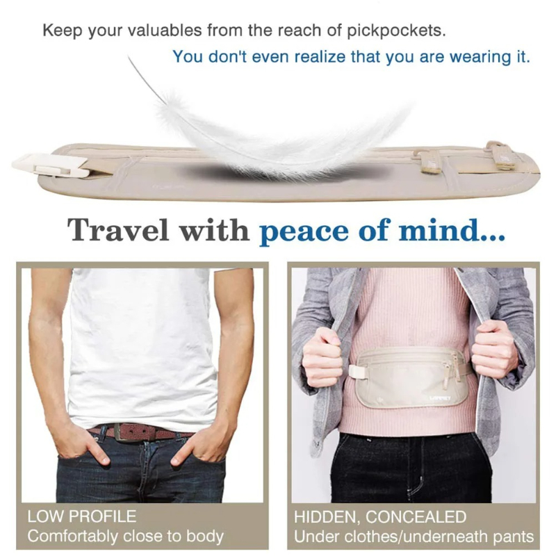 Tas Pinggang Perjalanan Tersem - Travel Accessories Passport Holder ulasan dan harga