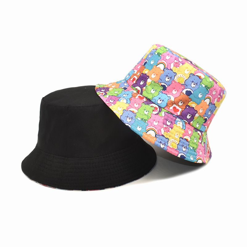 Topi Nelayan Care Bears Kartun - Travel Accessories Store ulasan dan harga