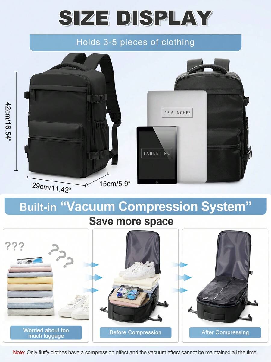 Tas ransel vakum berkapasitas  - Compression Bag Vacuum ulasan dan harga