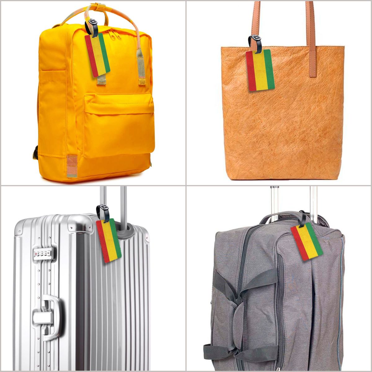 Tag Bagasi Bendera Jamaika Ras - Travel Accessories For Jamaica ulasan dan harga