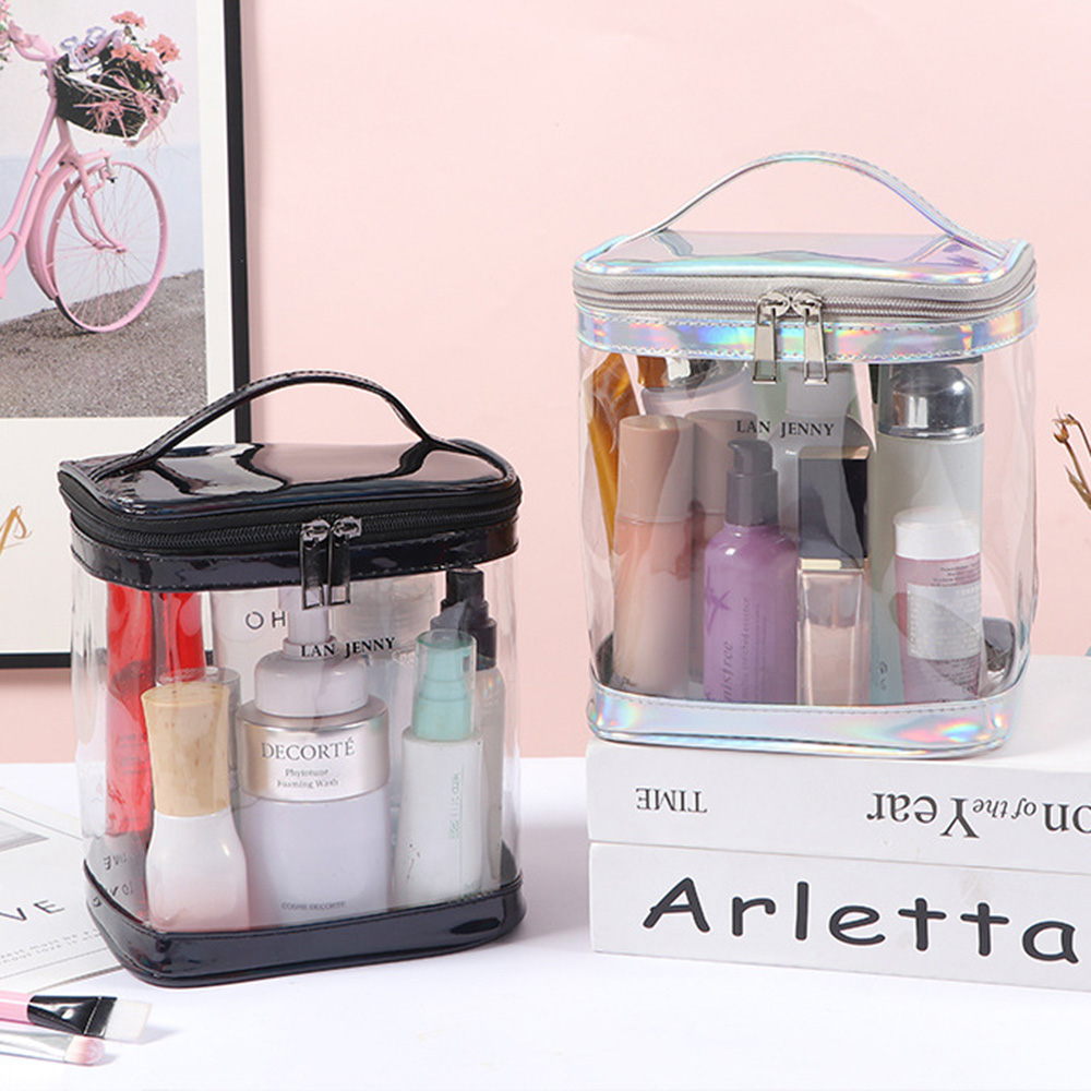 Tas Makeup PVC Transparan deng - Toiletry Bag Tsa ulasan dan harga