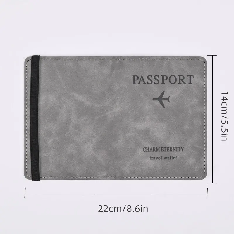 Dompet kulit PU pria, dompet p - Travel Accessories Passport Holder ulasan dan harga