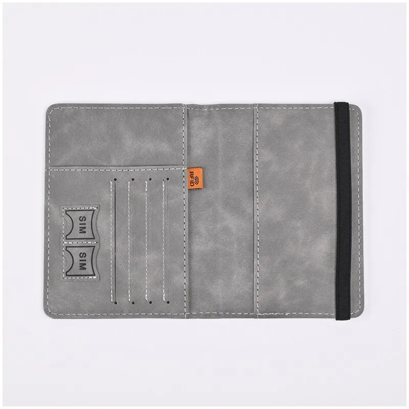 Dompet kulit PU pria, dompet p - Travel Accessories Passport Holder ulasan dan harga