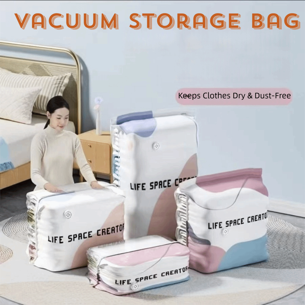 Kantong Penyimpanan Vakum Pres - Compression Bag Vacuum ulasan dan harga