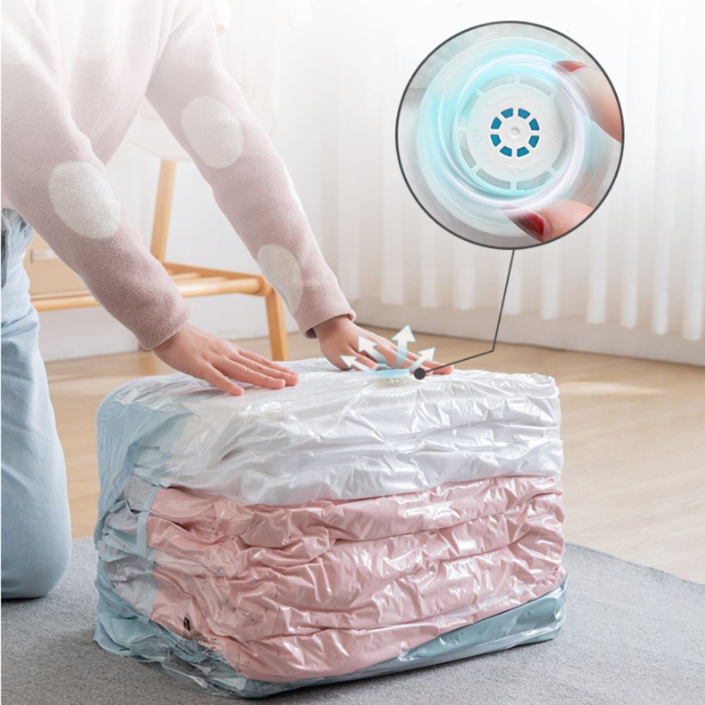 Kantong Penyimpanan Vakum Pres - Compression Bag Vacuum ulasan dan harga
